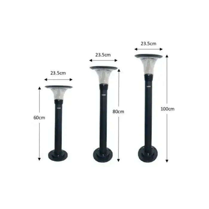 Solar Bollard Light - Chandelier