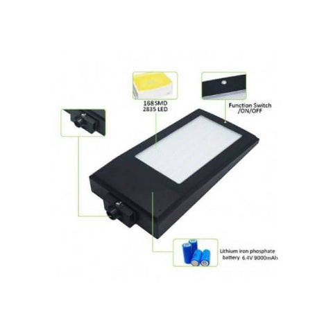 Starblast-Ultra Bright Solar Street Light With Motion-sensor (Daylight)